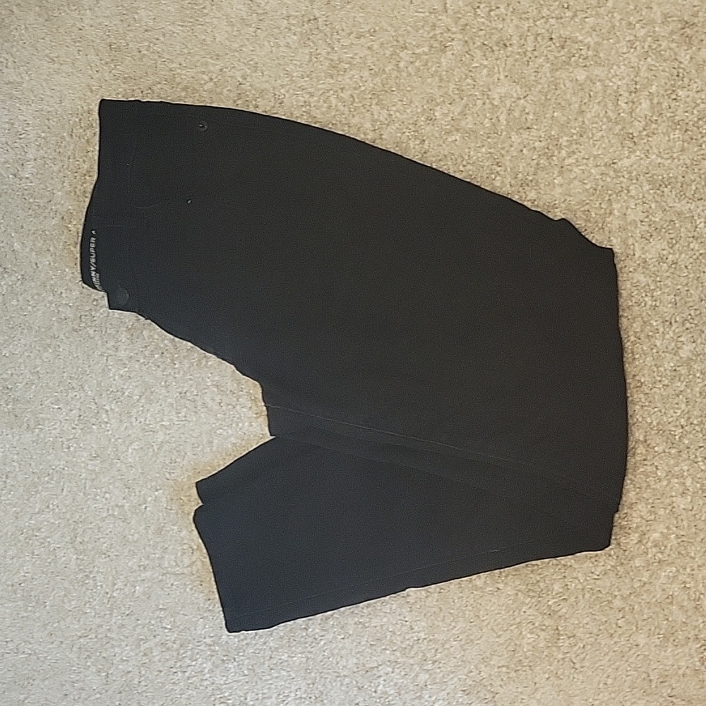 OLD NAVY Super Skinny Mid Rise Black Jeans